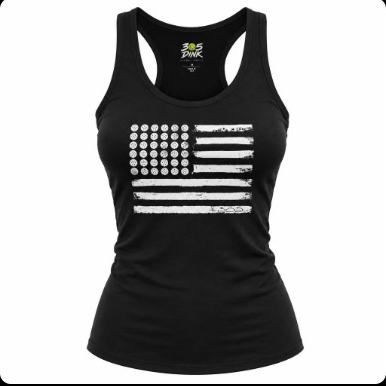 America Loves Pickleball Racerback T